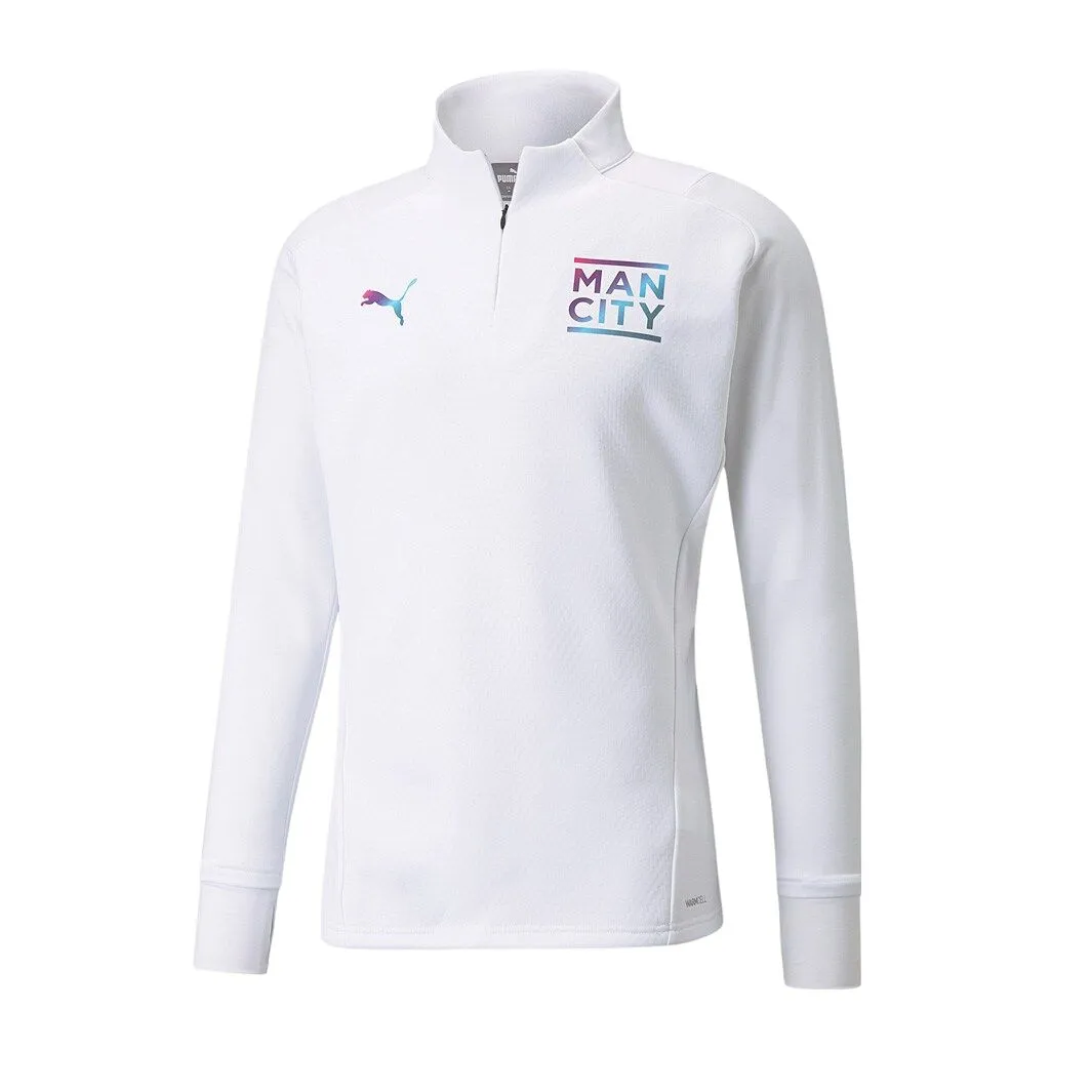 PUMA Manchester City T Shirt Men's White