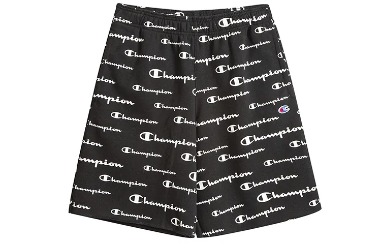 Champion Loose Fit Shorts US Version Unisex Black