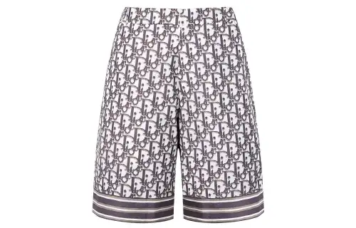 DIOR Quarterly New Products Casual Shorts Men's Purple Moderate