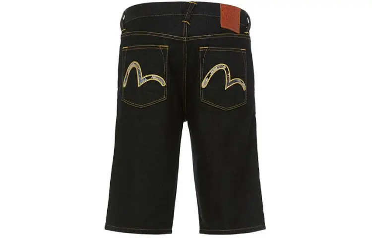 EVISU Denim Shorts Men's Denim Blue Moderate