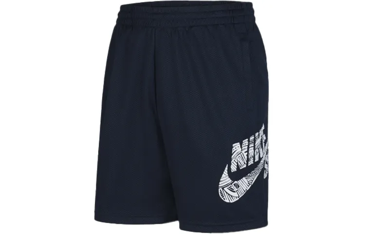 Nike Casual Shorts Men's Dark Blue Black Moderate
