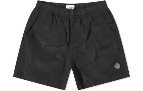 STONE ISLAND Shorts Men's Black