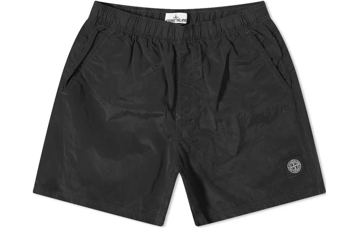 STONE ISLAND Shorts Men's Black