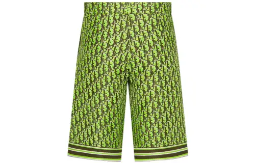 DIOR X Cactus Jack DIOR Oblique Pixel Bermuda Shorts