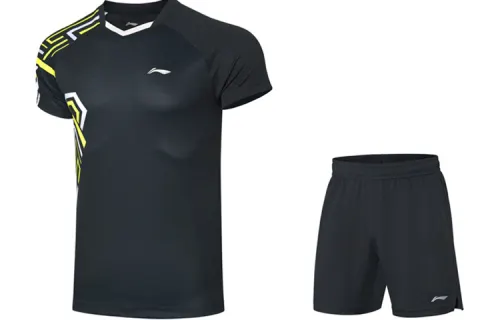 Li Ning Casual Sportswear Men's V Neck Moderate