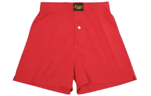 Drew House Letter Logo Series Shorts Unisex Red