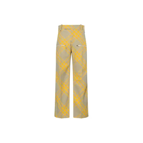 Burberry Check Wool Trousers