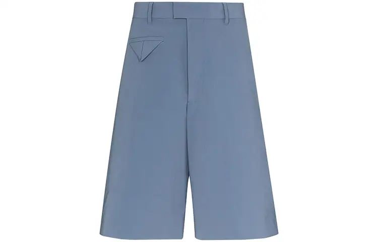Bottega Veneta Casual Shorts Men's Blue Moderate
