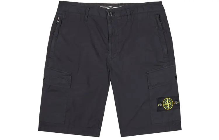 STONE ISLAND Casual Shorts Men's Navy Blue