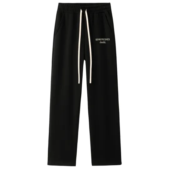 Coca Cola Casual Pants Unisex Moderate Straight Fit Pants