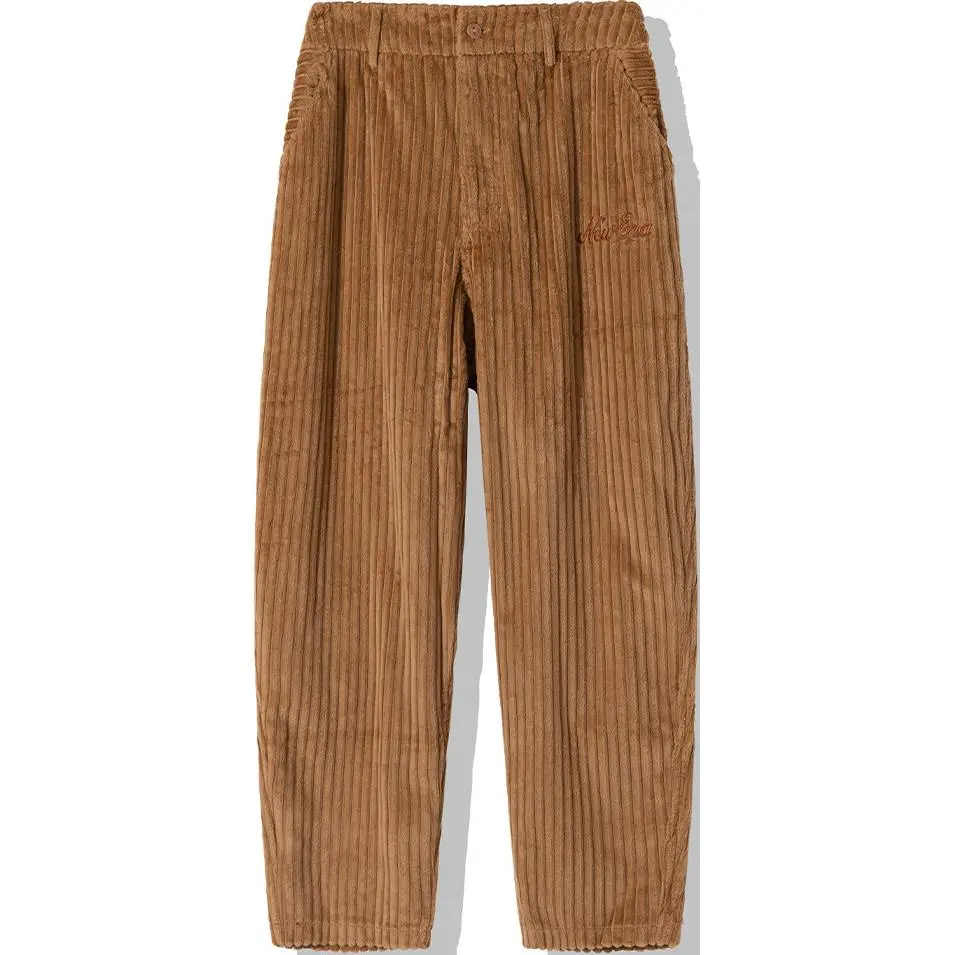 New Era Casual Pants Unisex Brown