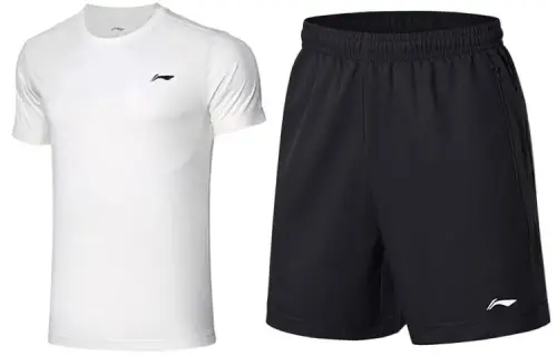 Li Ning Casual Sportswear Men's Crew Neck Moderate