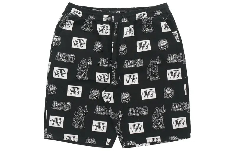 Vans Casual Shorts Men's Black Moderate