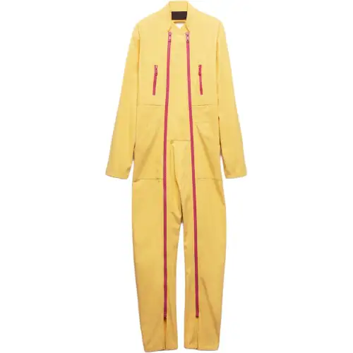 PRADA SS25 Jumpsuit Regular Fit Men's Yellow