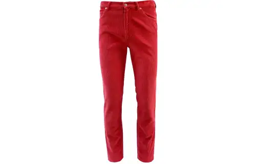 GUCCI Casual Pants Men's Red Moderate Straight Fit Pants