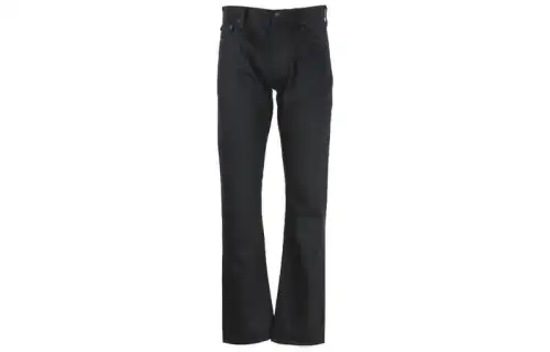 OFF WHITE Casual Pants Men's Black Moderate Straight Fit Pants