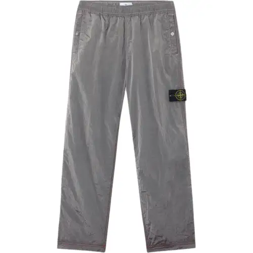 STONE ISLAND Year Of The Snake Limited Collection Casual Pants Unisex Gray Moderate Other