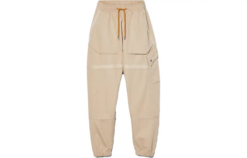 Timberland Casual Pants Unisex Khaki Moderate Cuffed Pants