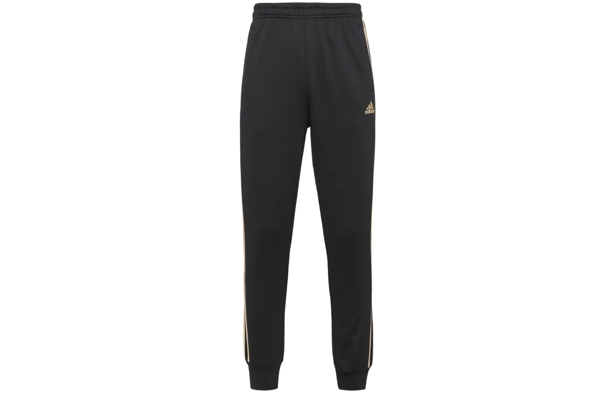 Adidas Sportlife Casual Pants Men's Black Gold