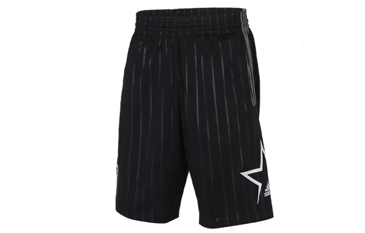 Adidas Casual Shorts Men's Black Moderate