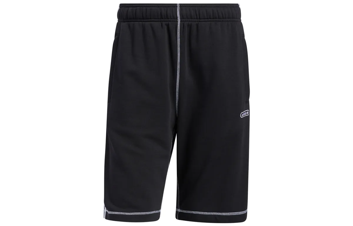 Adidas Originals Casual Shorts Men's Black Moderate