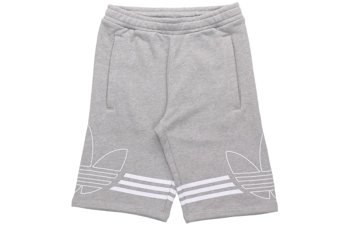 Adidas Originals Casual Shorts Men's Medium Heather Gray