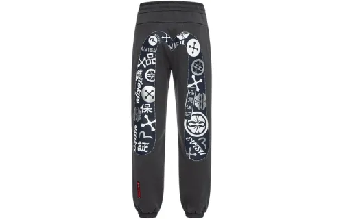 EVISU Casual Pants Men's Moderate Sweatpants