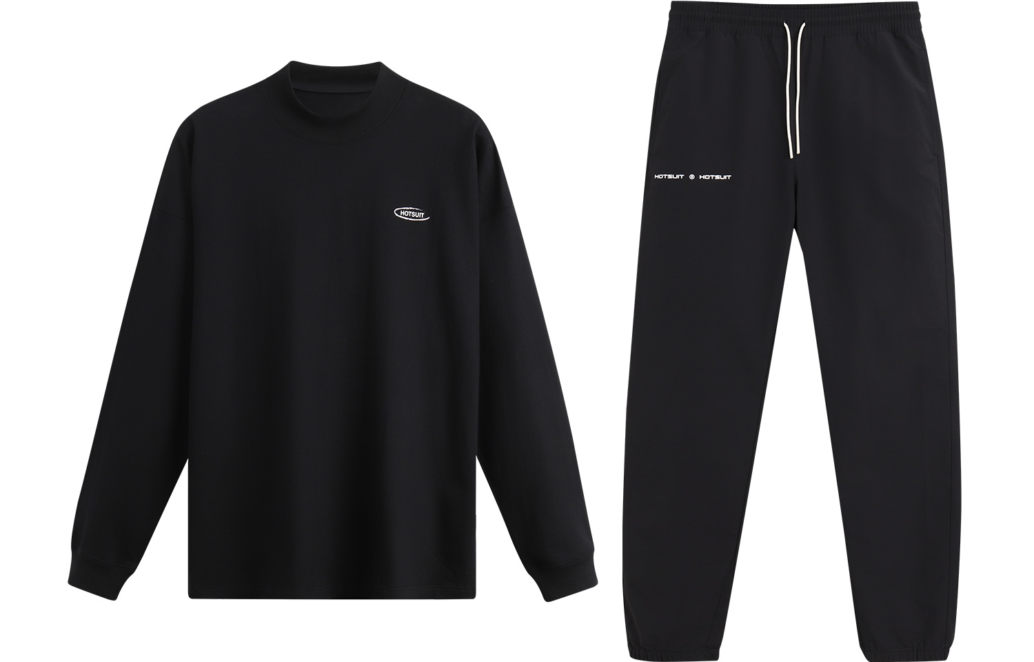 HOTSUIT Casual Sportswear Unisex Crew Neck Moderate