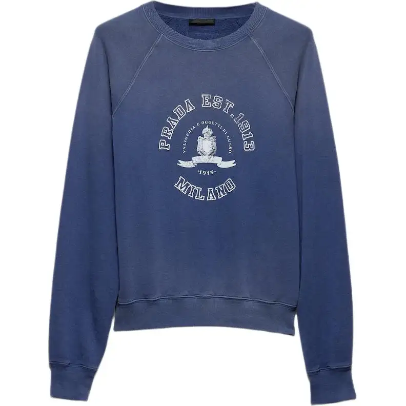 PRADA Cotton Fleece Sweatshirt