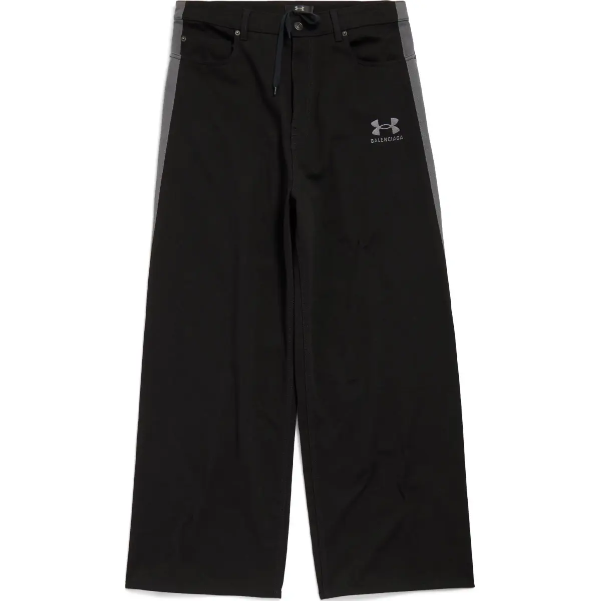 Balenciaga x Under Armour Casual Pants Regular Fit Men's Black