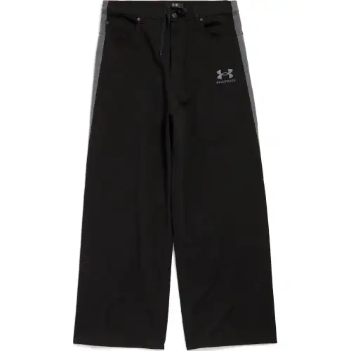 Balenciaga x Under Armour Casual Pants Regular Fit Men's Black