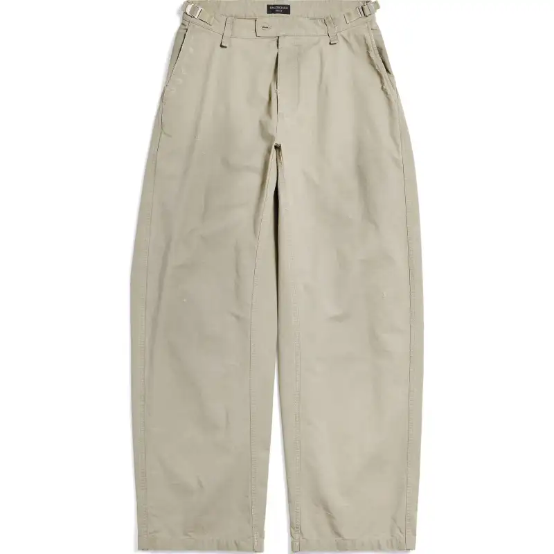 Balenciaga Distressed Straight Leg Trousers