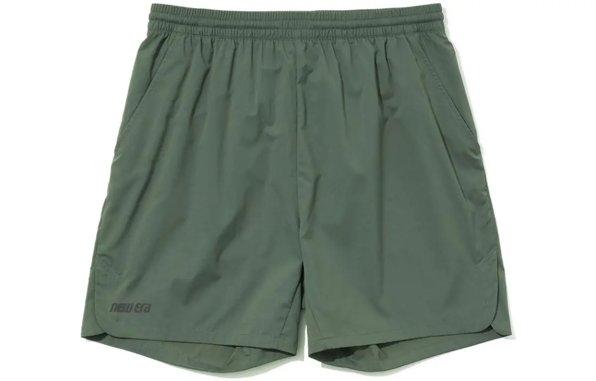 New Era SS22 Shorts Men's Army Green