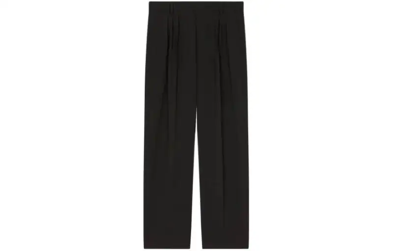 Kenzo wool pleated tailored trousers