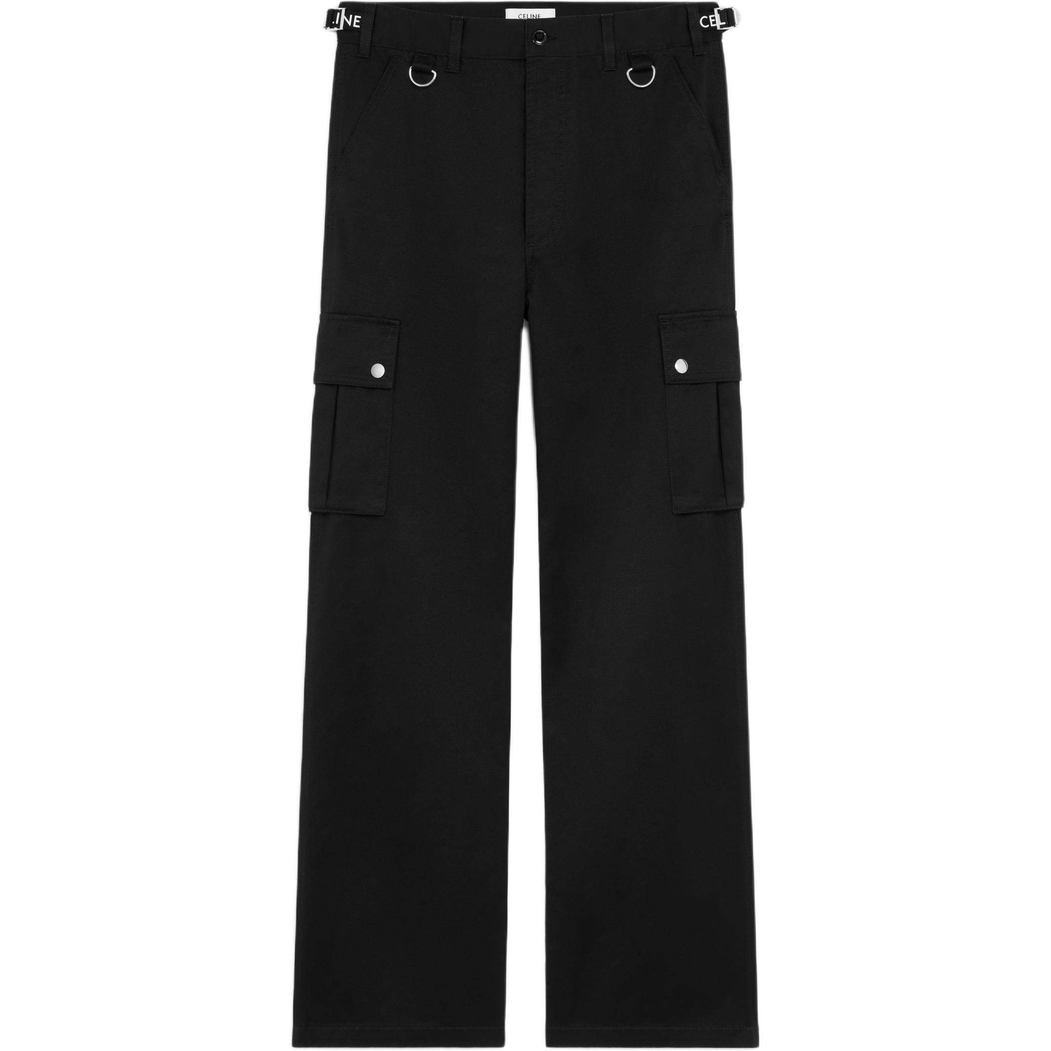 CELINE Mid Rise Loose Fit Cargo Pants