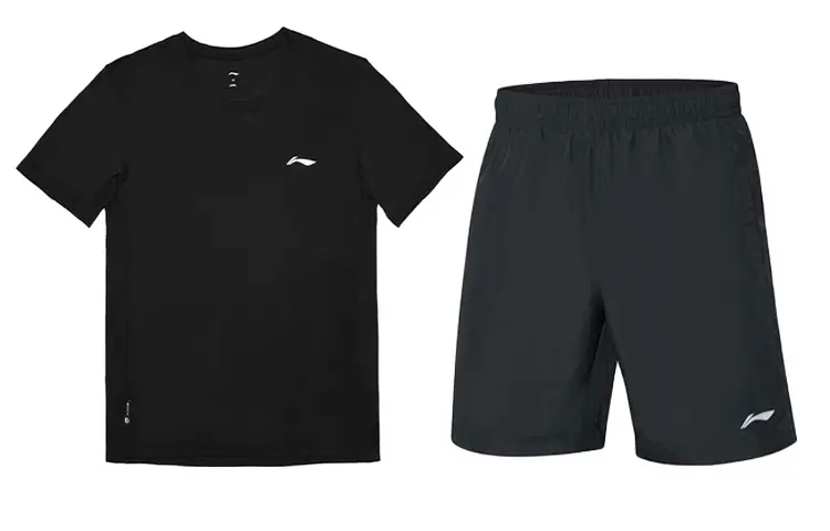 Li Ning Casual Sportswear Men's Crew Neck Moderate