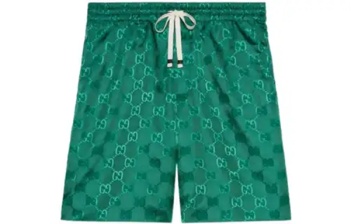 GUCCI SS22 Casual Shorts Men's Green