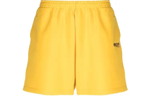 Balenciaga Casual Shorts Unisex Yellow Moderate