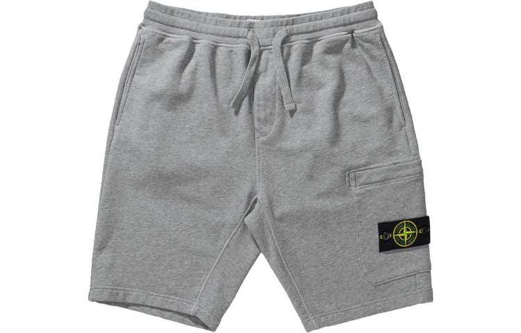 STONE ISLAND Casual Shorts Men's Gray