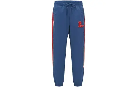 Reebok Casual Pants Unisex Blue Moderate Cuffed Pants