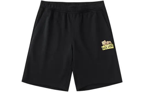 Anta x Teddy Zoo Loose Fit Shorts Men's Black