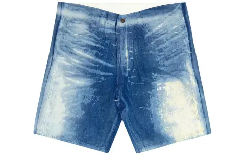 DIESEL SS24 Denim Shorts Men's Medium Blue