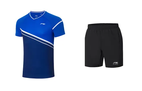 Li Ning Badminton Jersey Set Men's