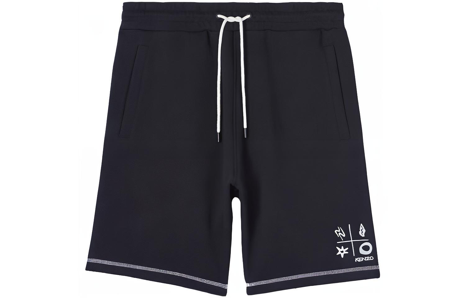 KENZO Casual Shorts Men's Black Moderate