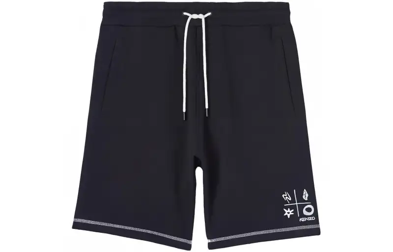 KENZO Casual Shorts Men's Black Moderate