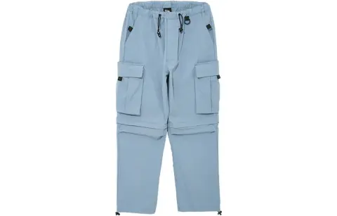 New Era Casual Pants Unisex Blue Moderate Cuffed Pants