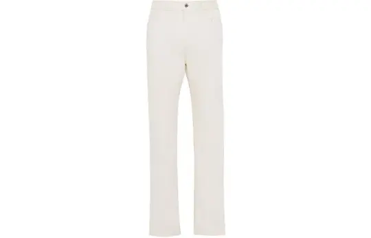 PRADA Pinwale corduroy Straight leg Trousers