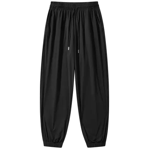 DoraemonA Casual Pants Unisex Black