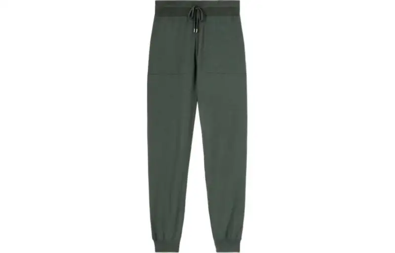 Loro Piana The Gift Of Kings® Somertone Trousers Casual Pants Men's Dark Green