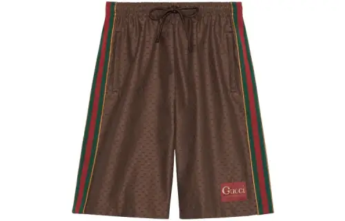 GUCCI Casual Shorts Men's Brown Moderate